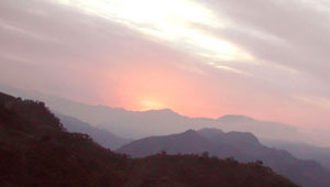 Tlachilchilco sunset