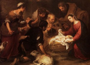 Adoration of the Shepherds, Bartolomé Esteban Murillo