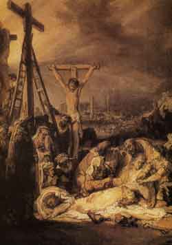 The Lamentation Over the Dead Christ, Rembrandt