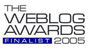 2005 Weblog Awards Finalist