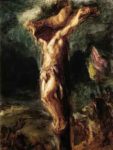 Delacroix Christ on the cross