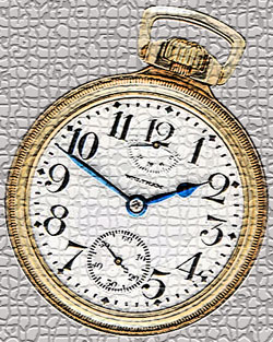 gold pocket watch